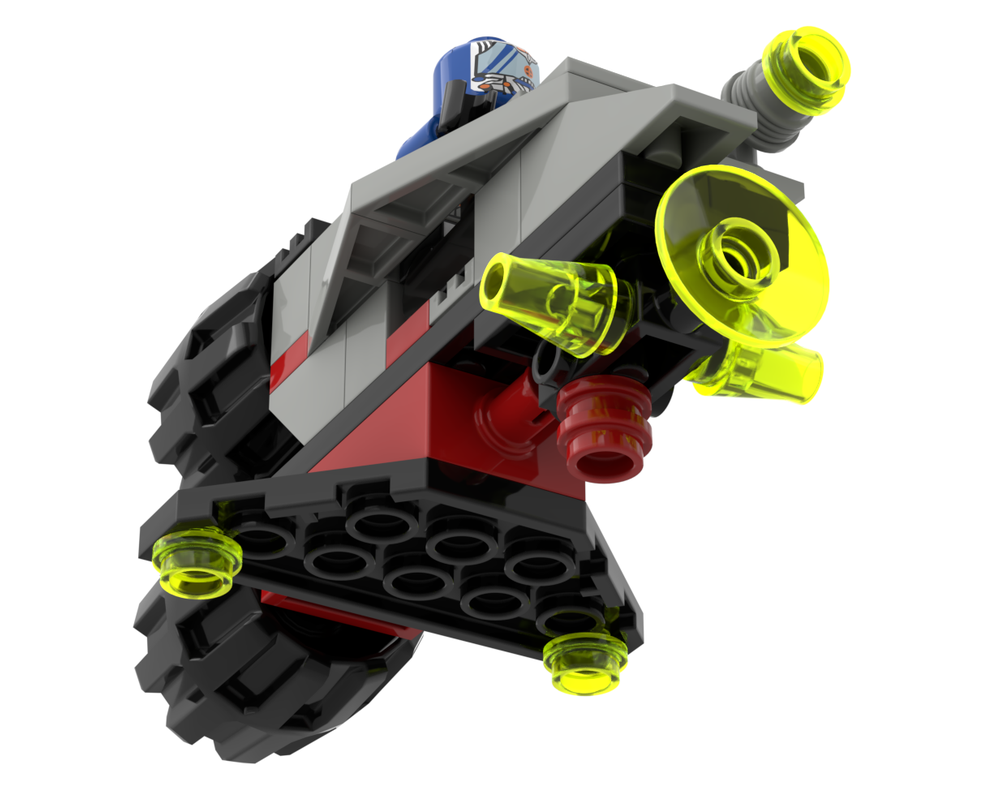 LEGO MOC-260329 Cyborg Scooter by Edgy_90s_Alien | Rebrickable - Build ...