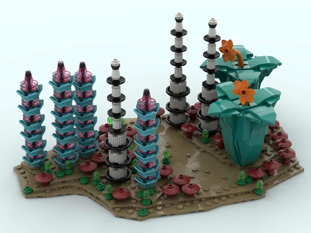 ふくにゃんウォールA他　ジオラマブレイカー LEGO MOC-260346 Felucia Patrol by CloneFlame102 | Rebrickable