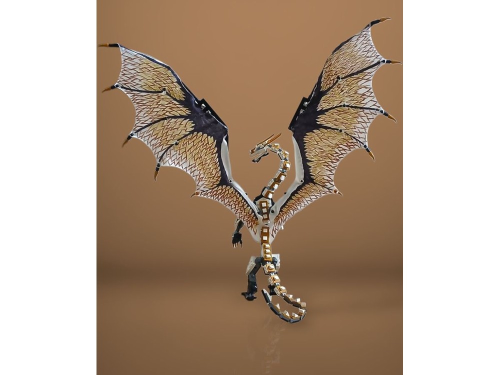 LEGO MOC-260393 Shintaran ridgeback dragon by Thimdur