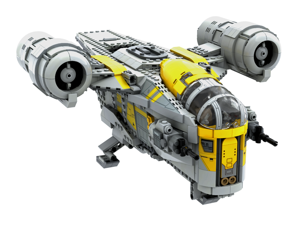 LEGO MOC-260402 Razor Crest MOD 2026 by Quarries Workshop | Rebrickable ...