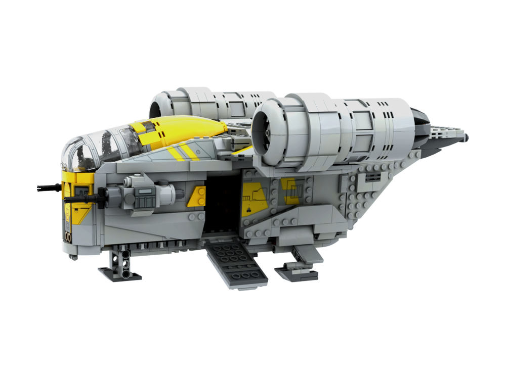 LEGO MOC-260402 Razor Crest MOD 2026 by Quarries Workshop | Rebrickable ...