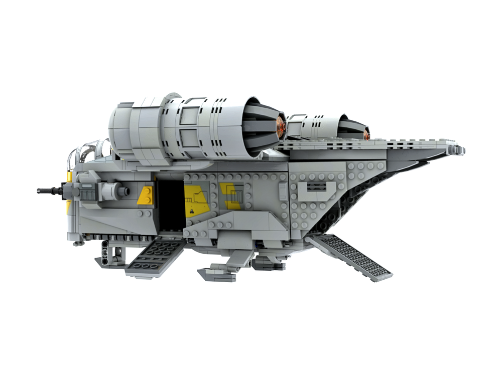 LEGO MOC-260402 Razor Crest MOD 2026 by Quarries Workshop | Rebrickable ...