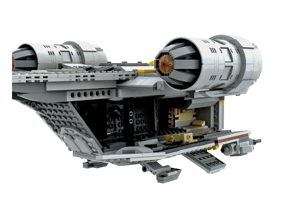 LEGO MOC-260402 Razor Crest MOD 2026 by Quarries Workshop | Rebrickable ...