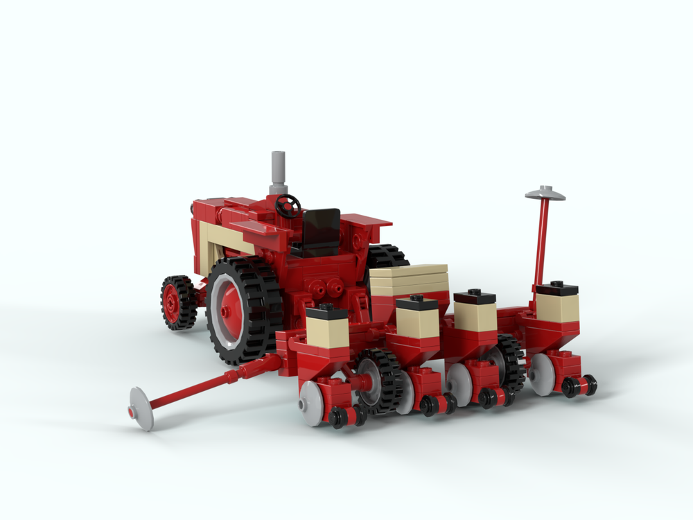 LEGO MOC-260432 IH 1066 with Cyclo 900 Corn Planter by Northwoods ...