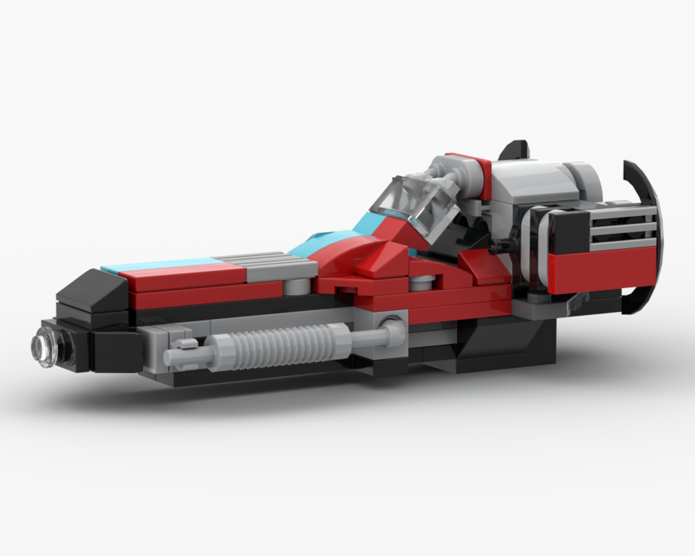 LEGO MOC-260450 AG Racing Ship by UncleBrickly | Rebrickable - Build ...