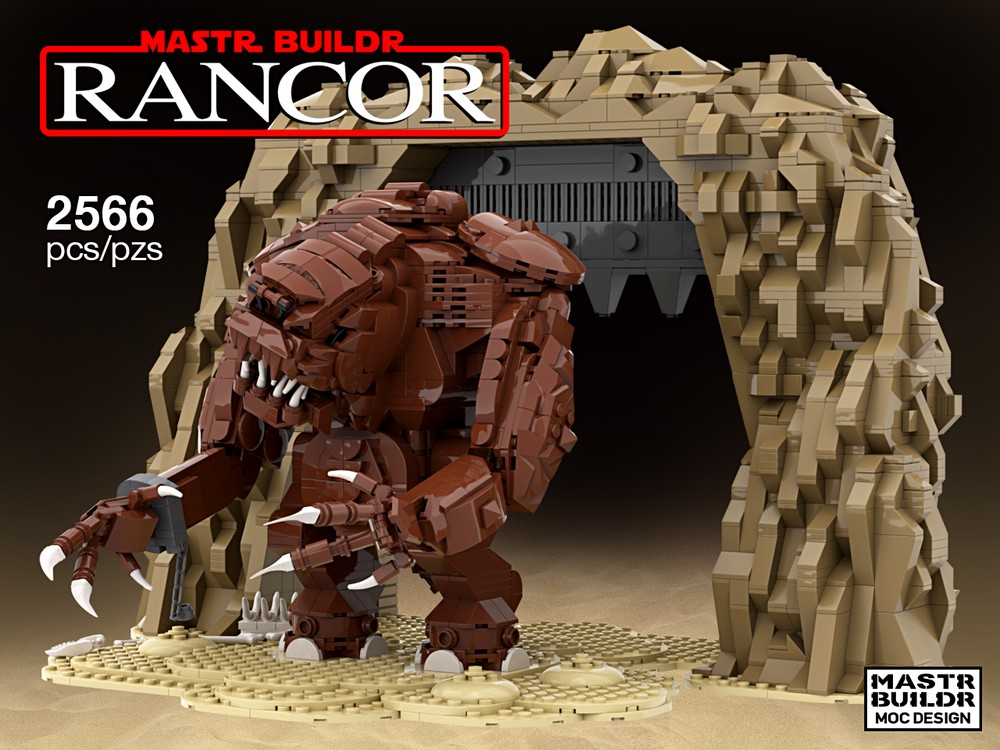 LEGO MOC-260508 Rancor (UCS) by mastrbuildr | Rebrickable - Build