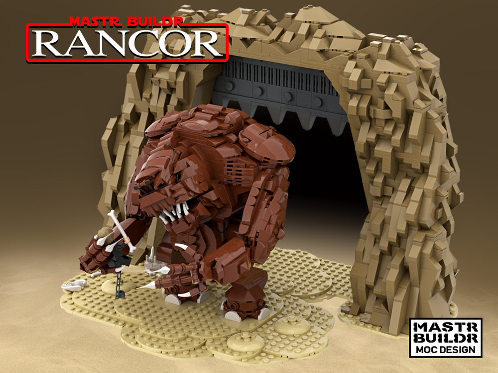 LEGO MOC-260508 Rancor (UCS) by mastrbuildr | Rebrickable - Build with LEGO