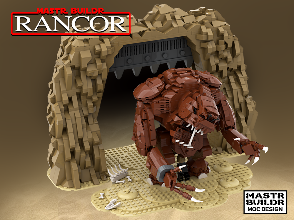 LEGO MOC-260508 Rancor (UCS) by mastrbuildr | Rebrickable - Build with LEGO