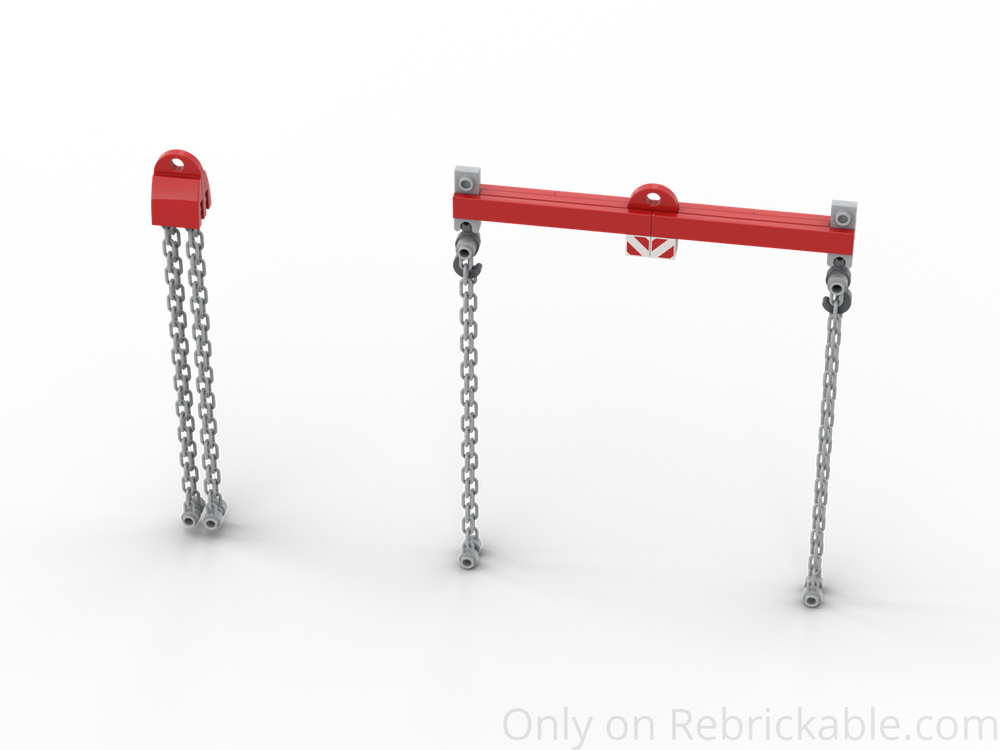 LEGO MOC-260523 Set 60409 Lifting Equipment: Lifting Chain Slings ...
