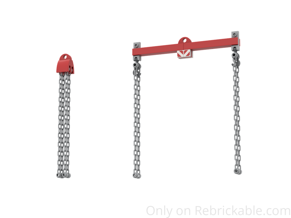 LEGO MOC-260523 Set 60409 Lifting Equipment: Lifting Chain Slings ...