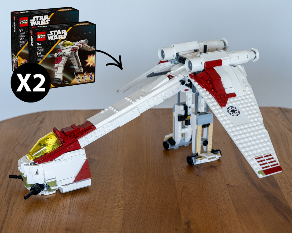 LEGO MOC-260526 Republic Dropship (2x 75432 Alternate Model) by