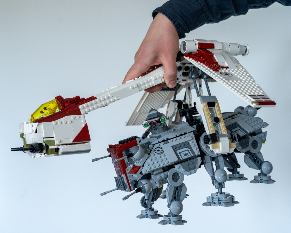 リベラタンゴ260 LEGO MOC-260526 Republic Dropship (2x 75432 Alternate Model) by