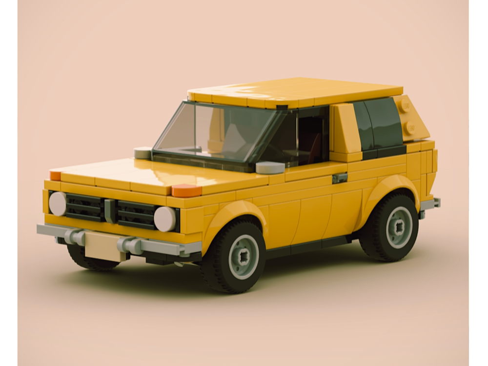 LEGO MOC-260630 Lada Niva by C.M.D | Rebrickable - Build with LEGO