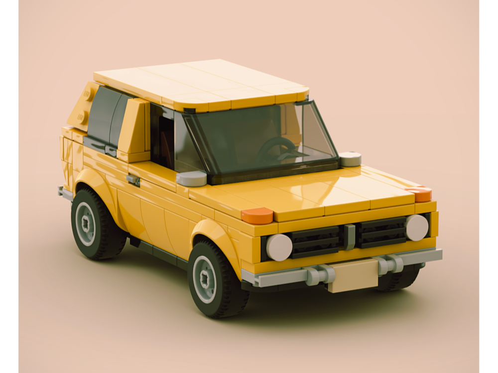 LEGO MOC-260630 Lada Niva by C.M.D | Rebrickable - Build with LEGO