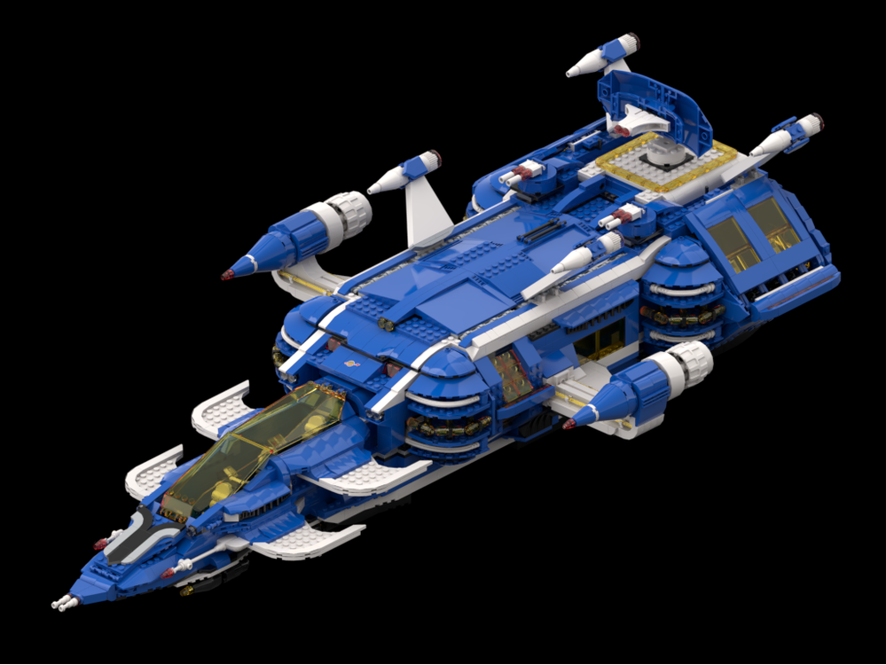 LEGO MOC-260637 Cosmic Fleet Voyager Deluxe - Neo Classic Space by ...