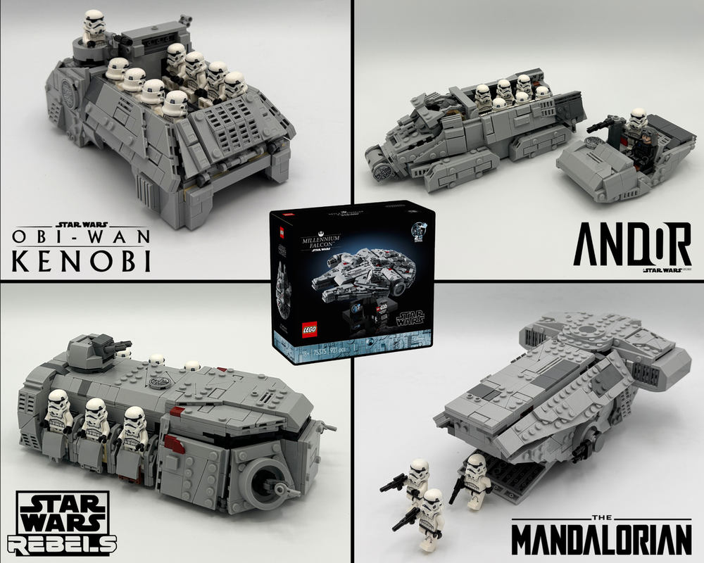 LEGO MOC-260653 Imperial Suppression 4-in-1 Bundle (75375