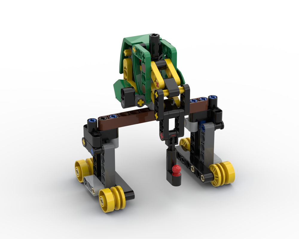 LEGO MOC-260660 42218 Gantry Crane by Nequmodiva | Rebrickable - Build ...