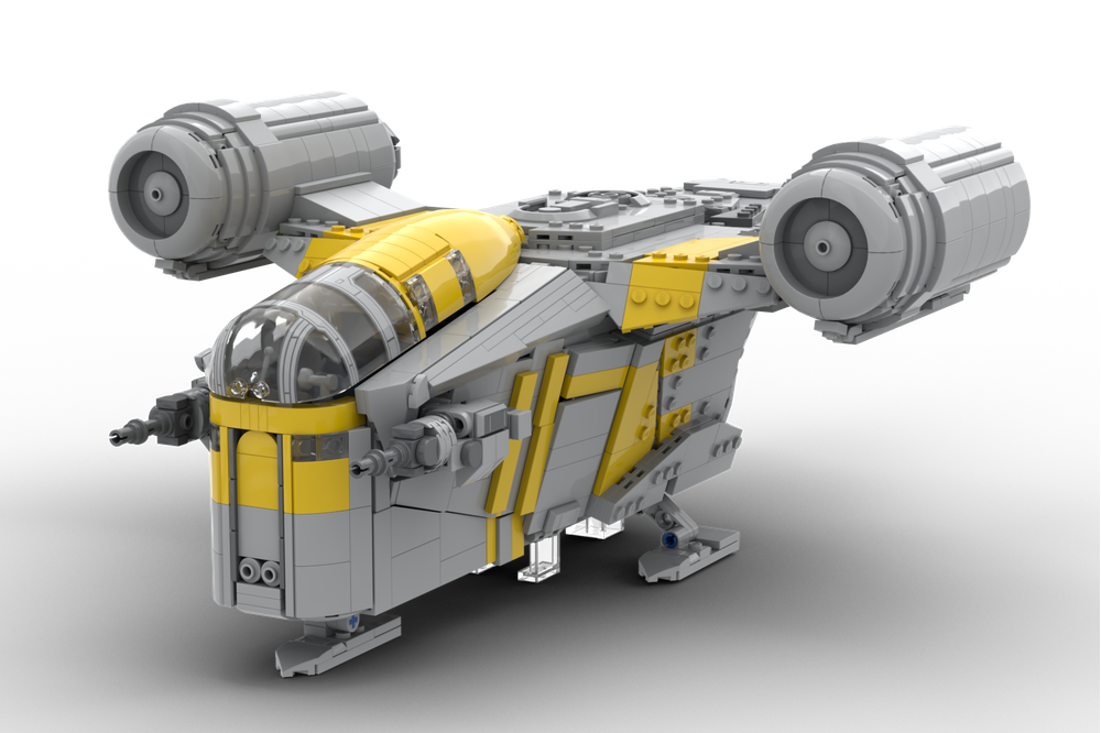 LEGO MOC-260685 Razor Crest II by Sir BuildsALot | Rebrickable - Build ...