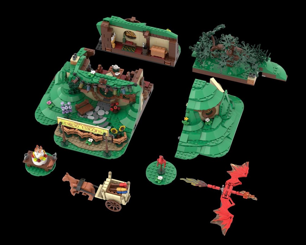 LEGO MOC-260751 Enclosed Shire - 10354 The Shire Alternative Build by ...