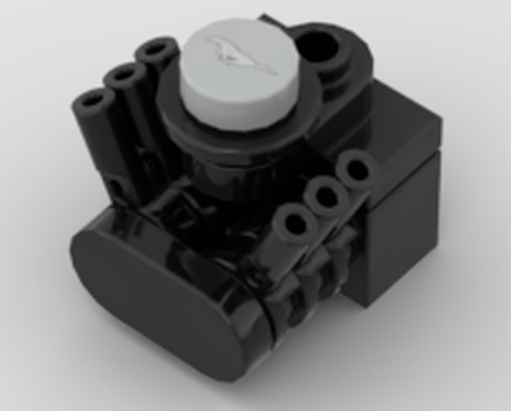 LEGO MOC-260812 MICRO V6 ENGINE by GBP | Rebrickable - Build with LEGO