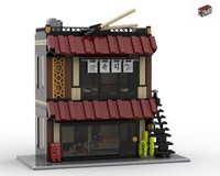 Modular Sushi Bar - Modification of Set 40906