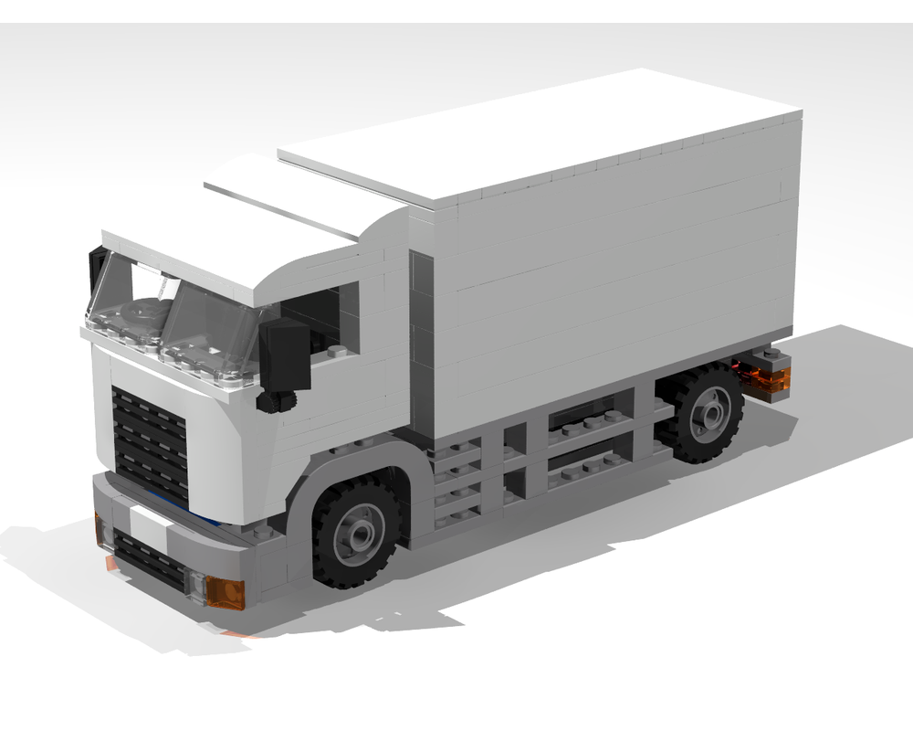 LEGO MOC-26087 Rigid Truck (Town > City > Cargo 2019) | Rebrickable ...