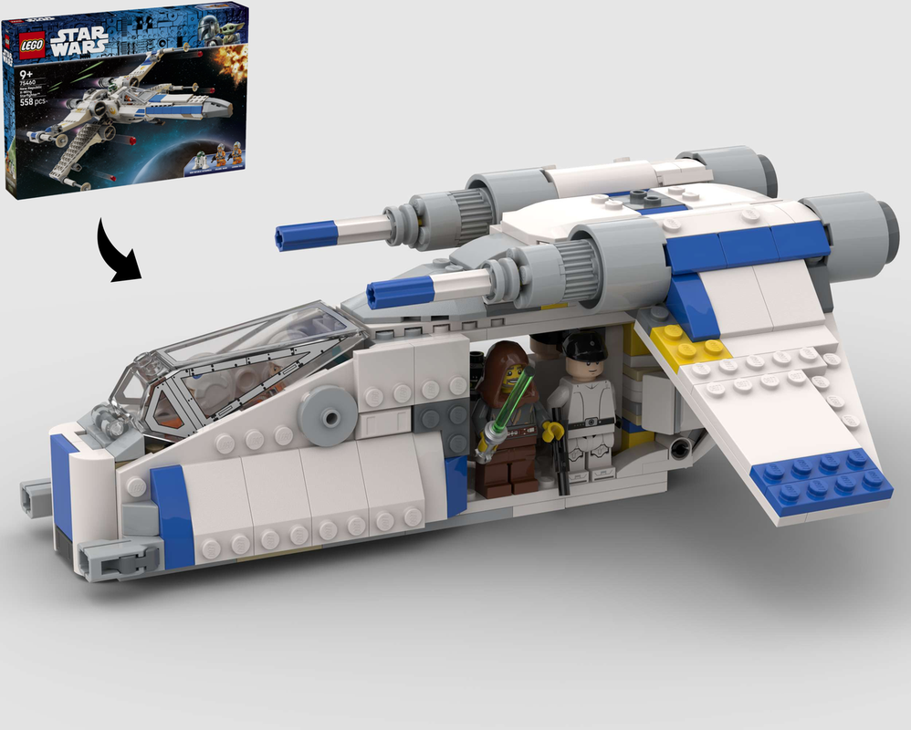 LEGO MOC-260873 New Republic Gunship LAAT/i - Alternate Build of