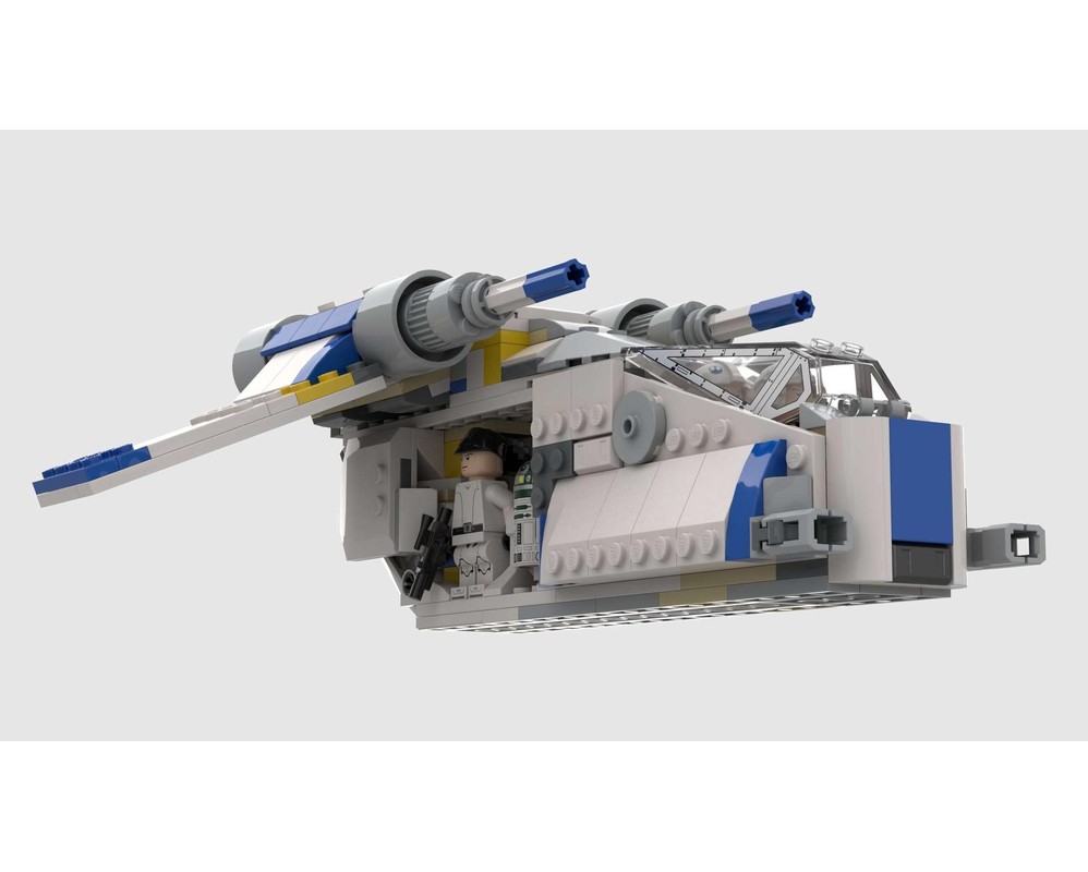 LEGO MOC-260873 New Republic Gunship LAAT/i - Alternate Build of
