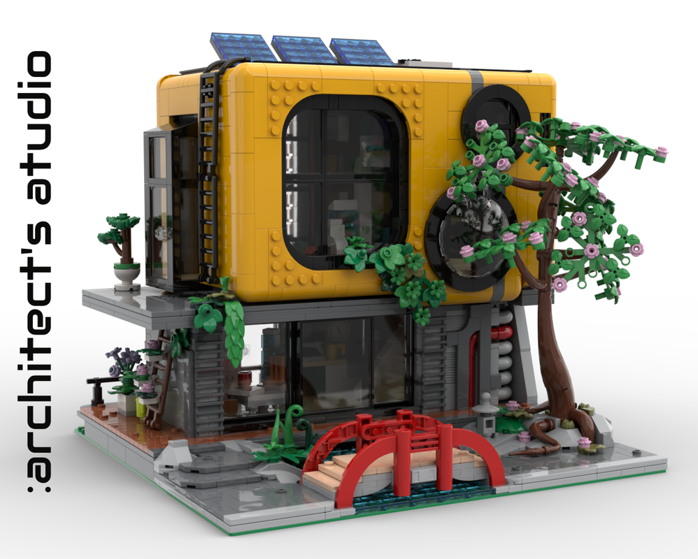 LEGO MOC-260921 Architect's Studio by xymato | Rebrickable - Build