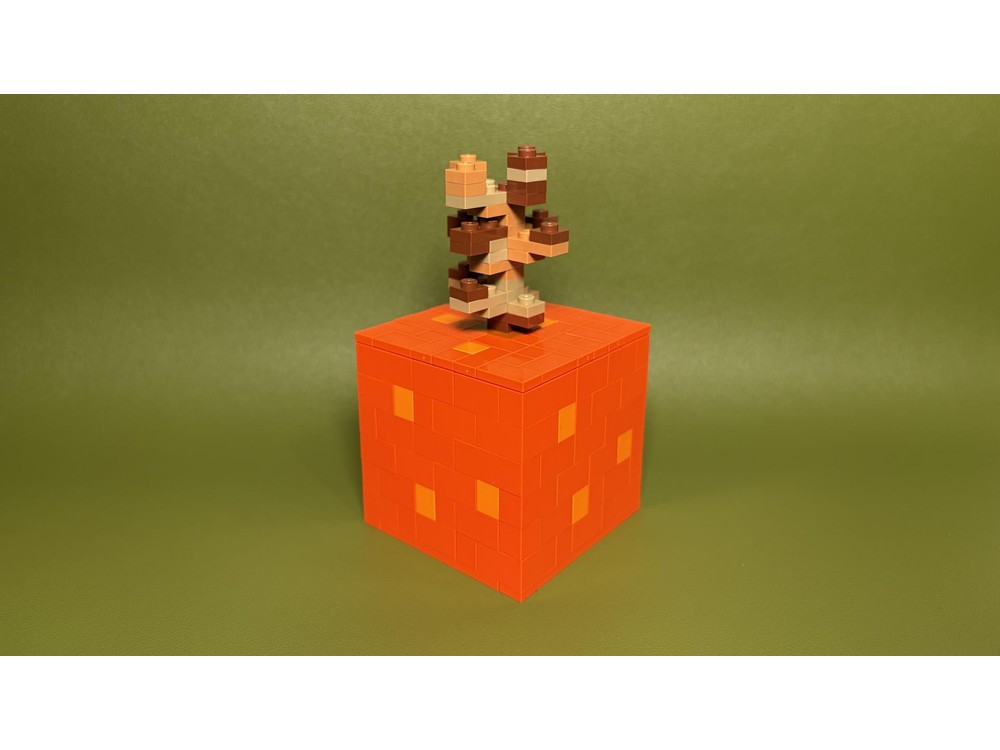 LEGO MOC-260936 Red Sand Block by aure bricks | Rebrickable - Build ...