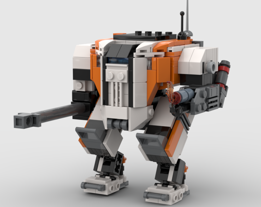 LEGO MOC-260962 Lumberer - Exo-51 (Helldivers 2) by HighlanderSc2