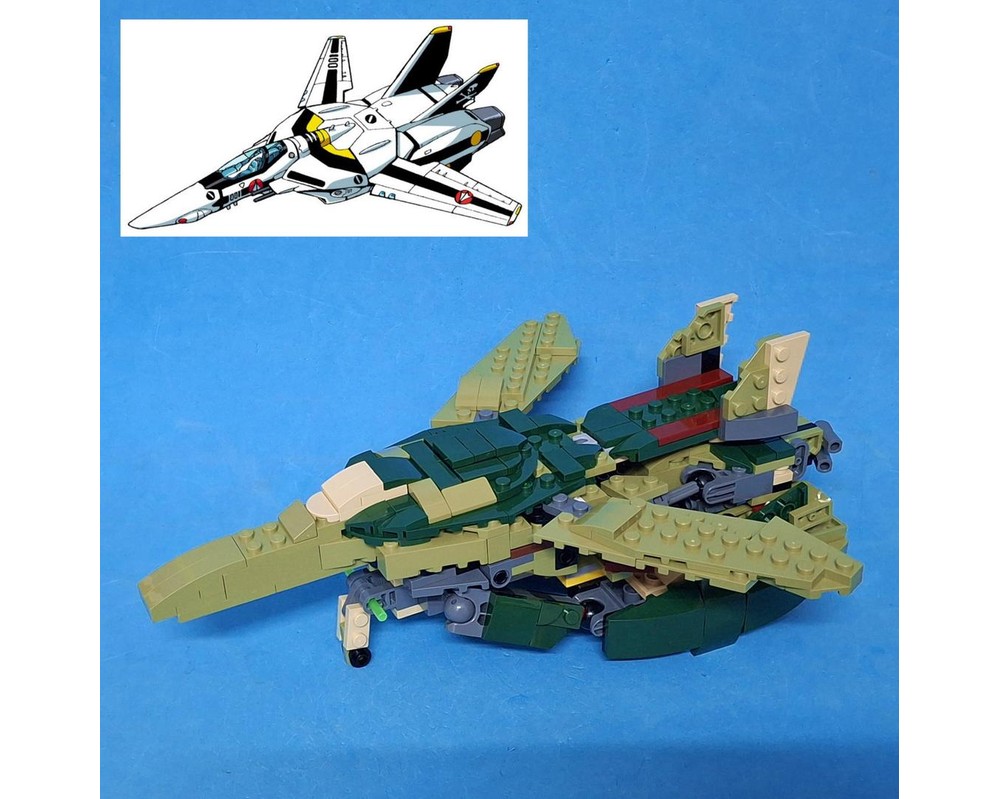 LEGO MOC-260984 VF-1 Valkyrie (Macross) / Jetfire (g1 Transformers