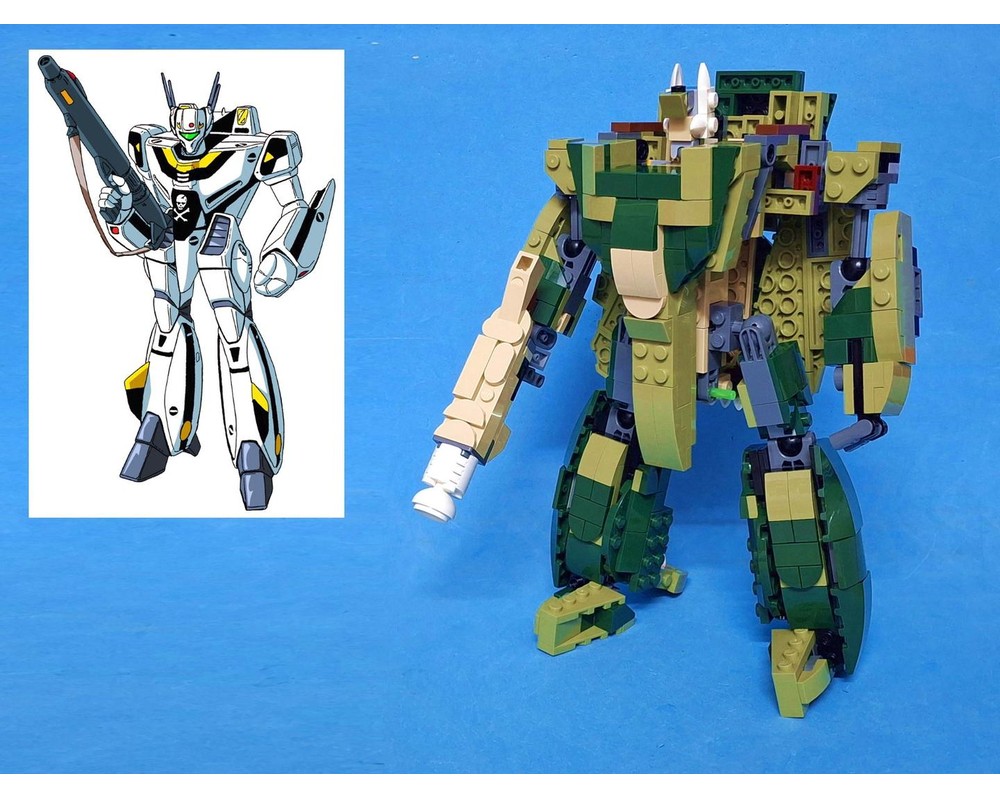LEGO MOC-260984 VF-1 Valkyrie (Macross) / Jetfire (g1 Transformers ...