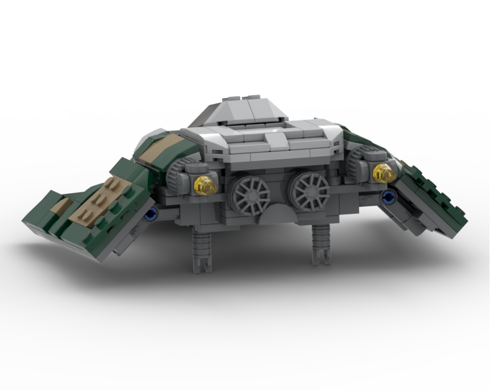 LEGO MOC-261036 Cutlass 9 Sharp Spiral Hutt / Separatist Starfighter ...