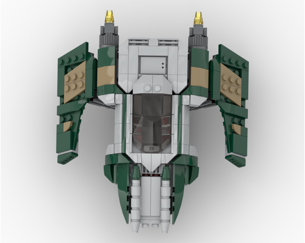 LEGO MOC-261036 Cutlass 9 Sharp Spiral Hutt / Separatist Starfighter ...