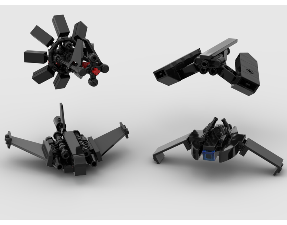 LEGO MOC-261086 Mini-Sized Capital Ships - Batch 2 by Brickbat Designs ...