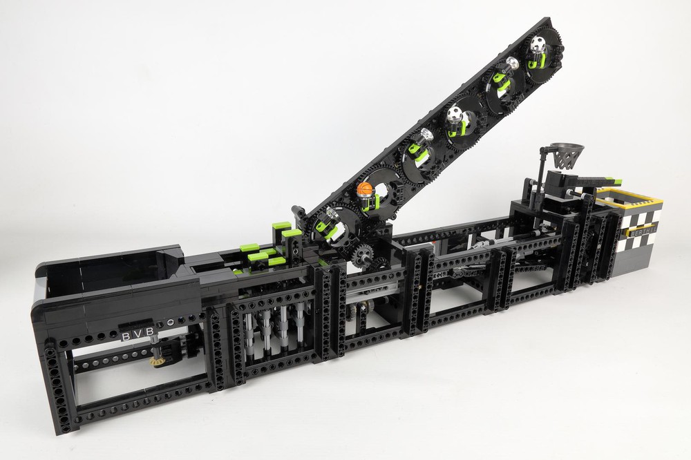 LEGO MOC A Sleek Motorised Turntable for Display by Eddie_Young