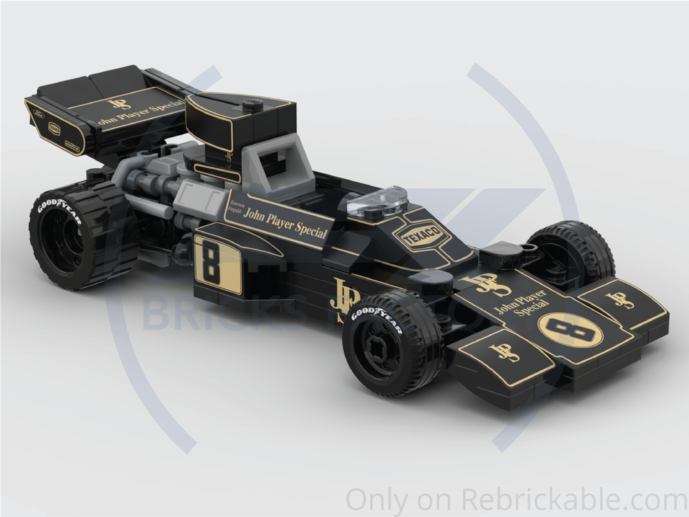 LEGO MOC-261163 F1 Lotus 72D by Pit Lane Bricks Factory | Rebrickable ...