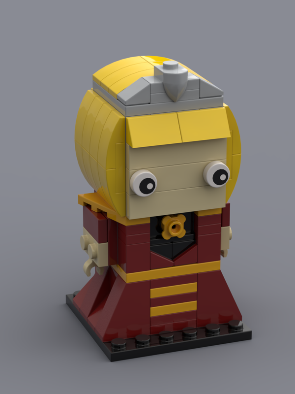 LEGO MOC Geralt of Rivia Brickheadz LEGO MOC - Netflix The Witcher by  Eugenio Iacono