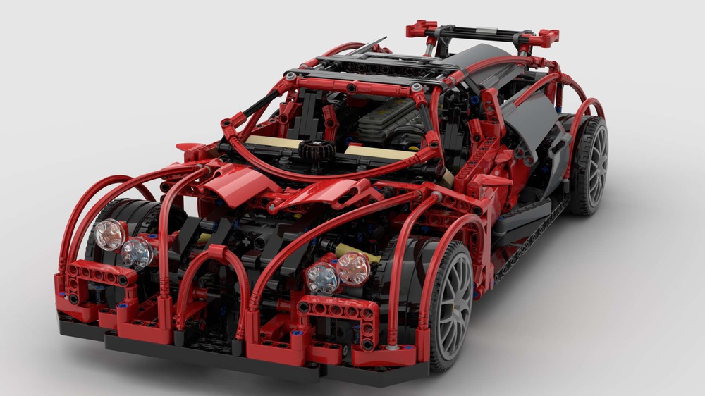 Gæstfrihed højdepunkt Udvalg LEGO MOC Bugatti Veyron 16V by McFofo46 | Rebrickable - Build with LEGO