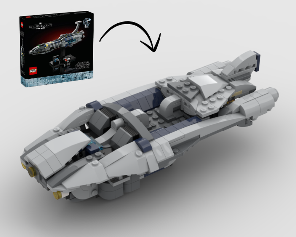 LEGO MOC-261234 FREE! Cad Bane's Speeder Alternate Build Using Set ...