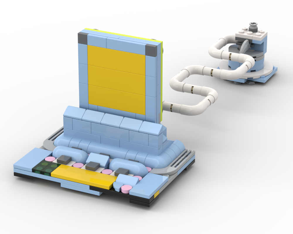 LEGO MOC-261250 31174 Computer and Mouse by AresBuilds | Rebrickable ...