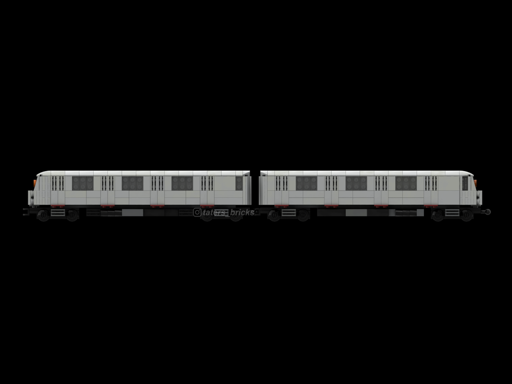 LEGO MOC-261271 NYC R40 Subway Car by Taters | Rebrickable - Build with ...