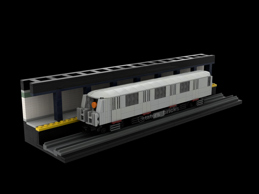 LEGO MOC-261271 NYC R40 Subway Car by Taters | Rebrickable - Build with ...