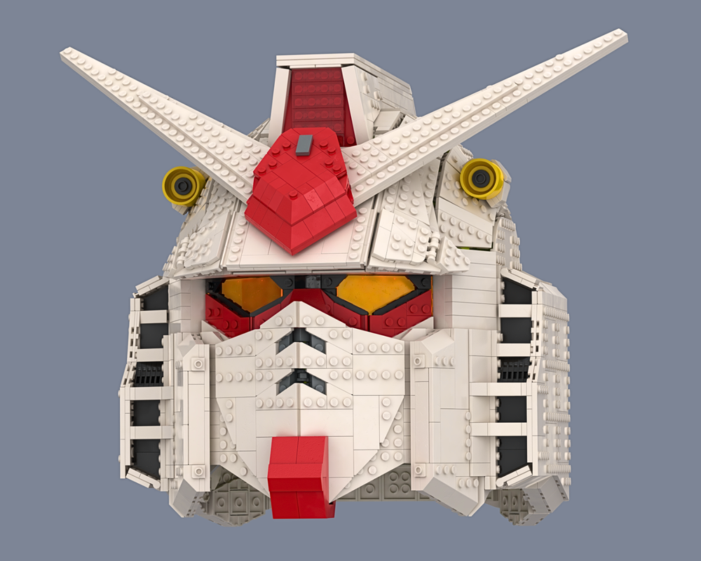 LEGO MOC-261278 Wearable Gundam RX-78-2 Helmet by built_bricks