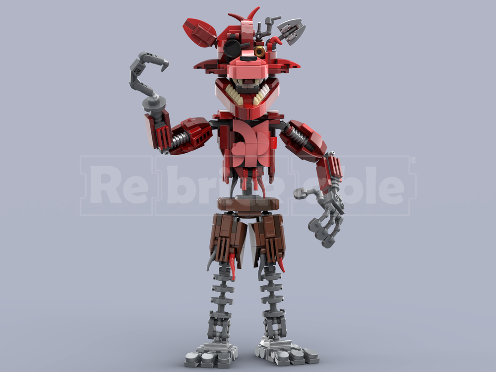 LEGO MOC-261343 Withered Foxy (Five Nights at Freddy's) by SugarBuilds ...
