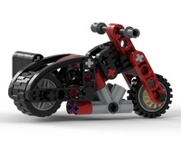 Road motorcycle with sidecar