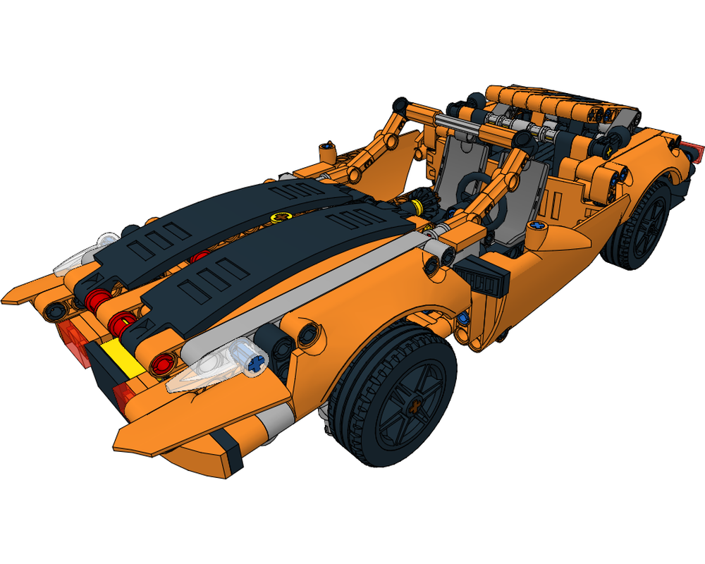 LEGO MOC-26144 Convertible - 42093 C model (Technic 2019) | Rebrickable - Build with LEGO