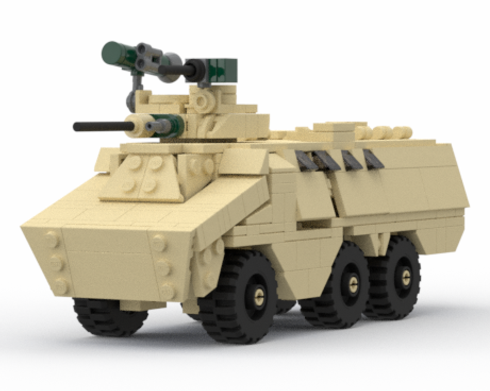 LEGO MOC-261465 Ratel 20 IFV by historyfan19 | Rebrickable - Build with ...