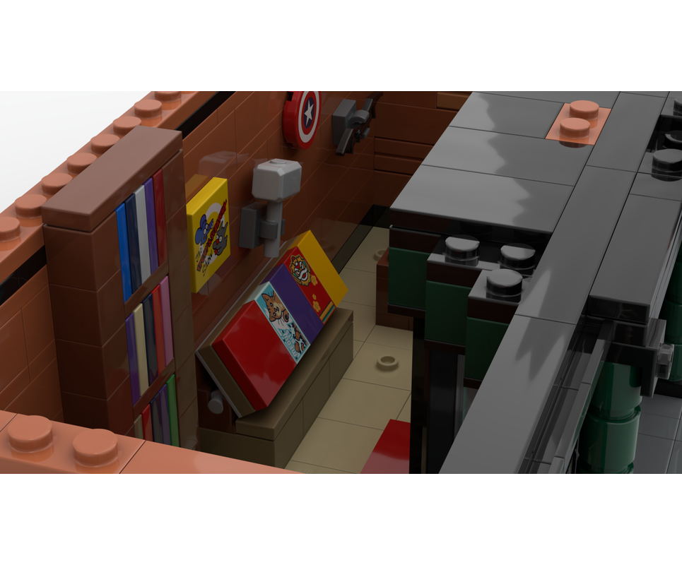LEGO MOC-261475 Brick City Comic Book Shop Modular by Check_out_my ...